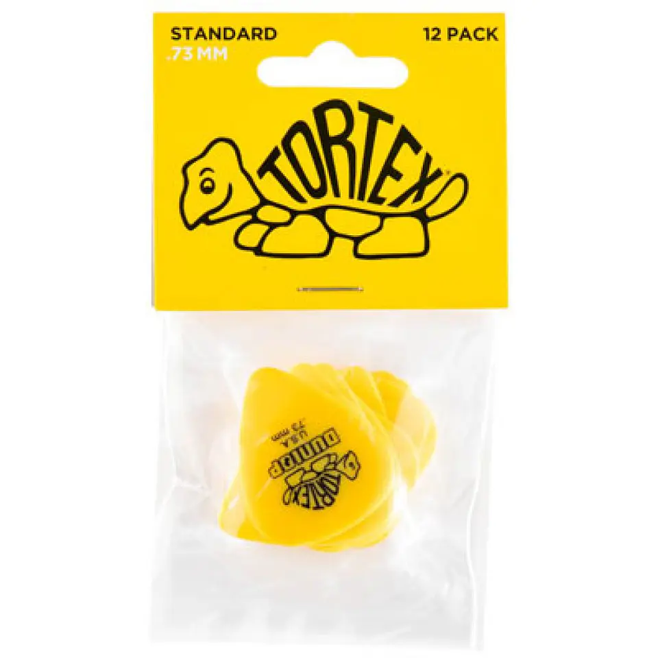 Uñetas Dunlop 418 Tortex Standard 0.73mm Pack 12un 2