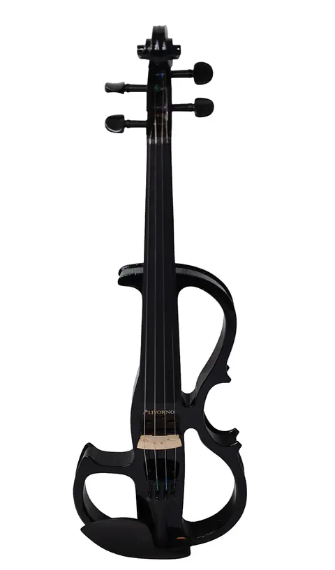 Violín Eléctrico Livorno 4/4 Negro LIV-E-41BK