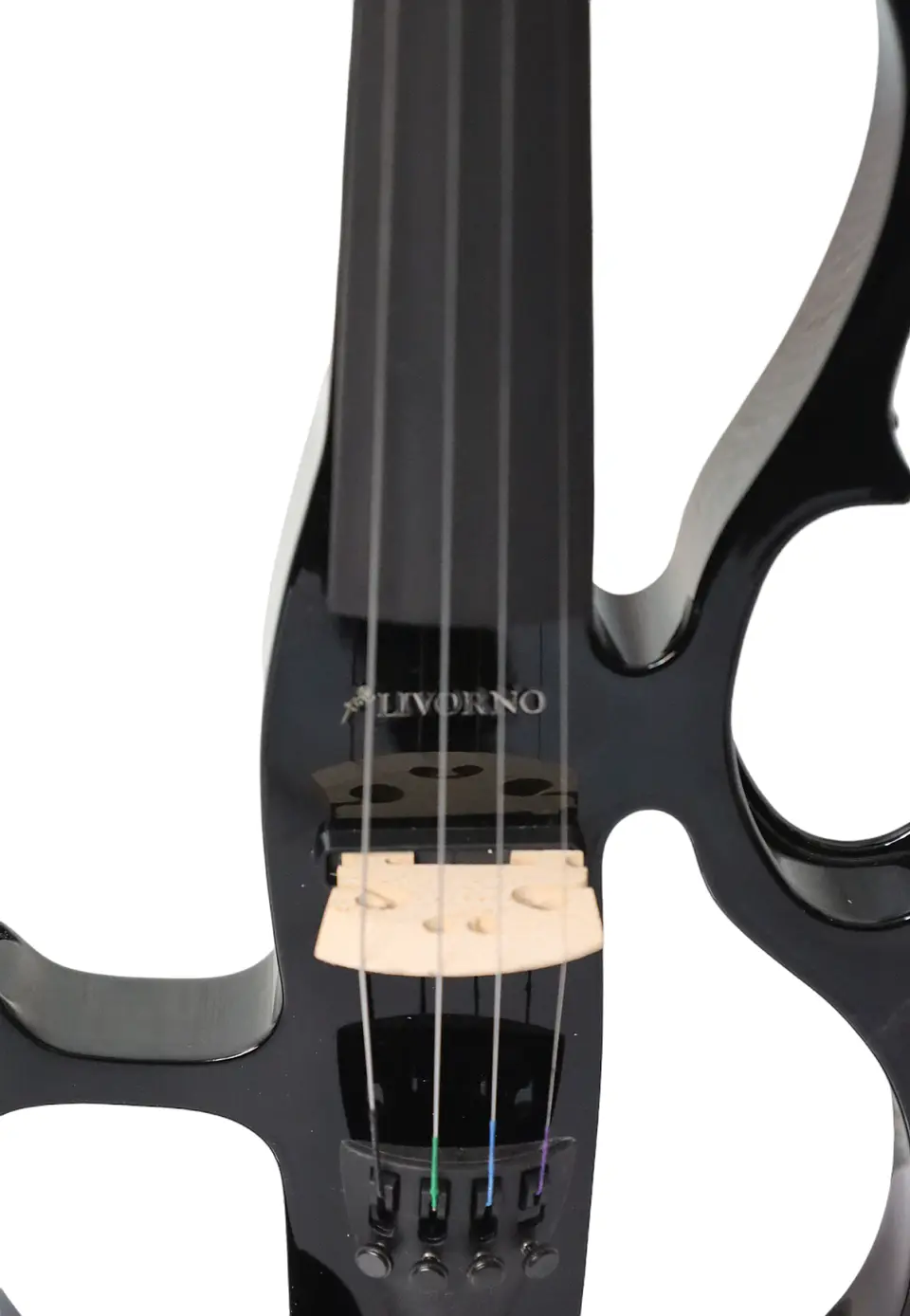 Violín Eléctrico Livorno 4/4 Negro LIV-E-41BK 4