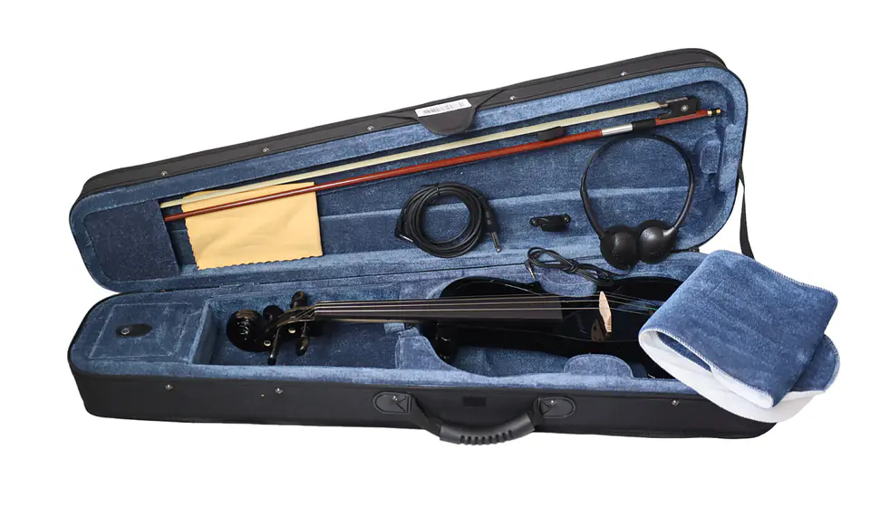 Violín Eléctrico Livorno 4/4 Negro LIV-E-41BK 5