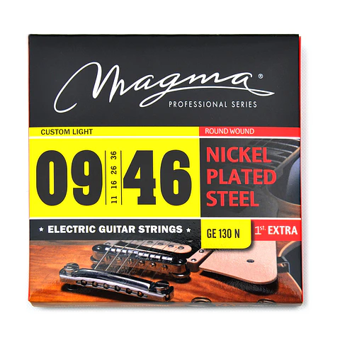 Set Cuerdas Guitarra Eléctrica GE130N Magma