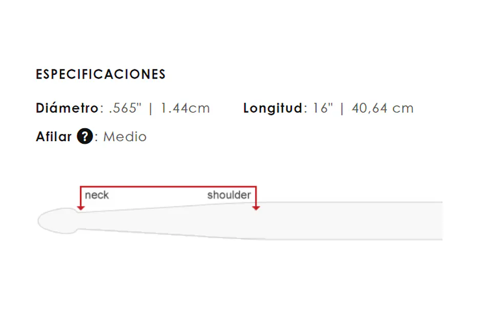 Baquetas Vic Firth 5A American Classic Punta de Nylon 4