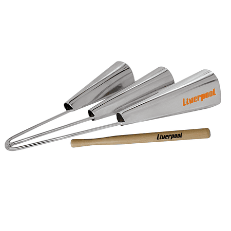 Agogó Liverpool triple pintado Cromado AG-TRC