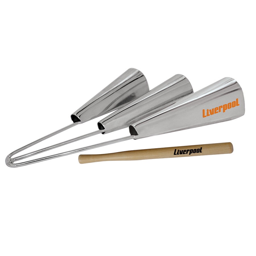 Agogó Liverpool triple pintado Cromado AG-TRC