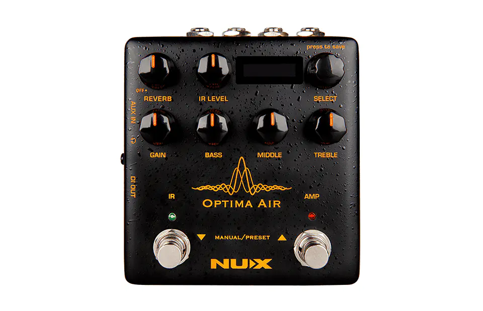 Pedal NUX Simulador de Guitarra Acústica Optima Air NAI-5 1