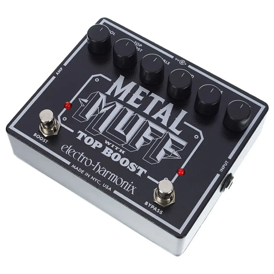 Pedal Distorsión Metal Muff Con Booster Electro-Harmonix 2