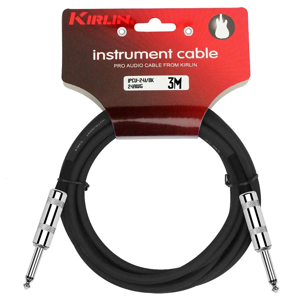 Cable De Instrumento Plug Kirlin 3 Metros Ipcv-241-3 2