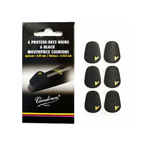 Set de parche negros 0,80mm (6 uds) VMCX6+ Vandoren