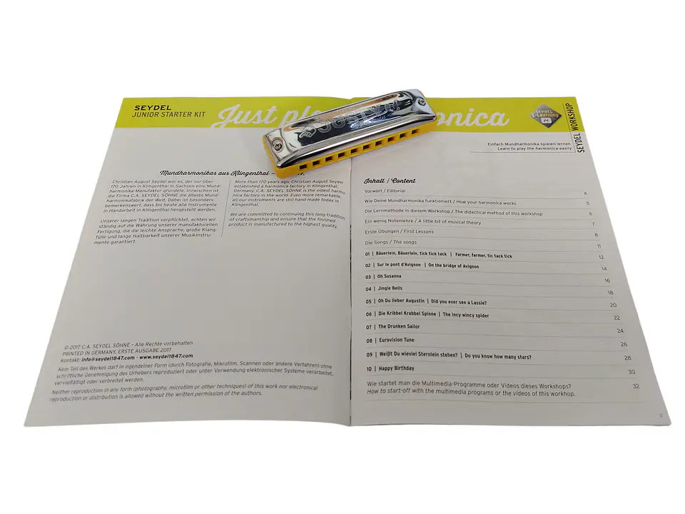 Kit Armónica Seydel para Prinicipantes Vol. 5 (Escala C) 5