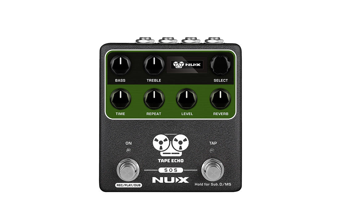 Pedal de Efecto NUX Tape Echo NDD-7