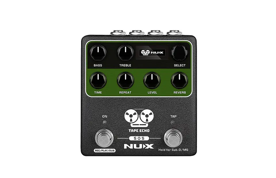 Pedal de Efecto NUX Tape Echo NDD-7 1