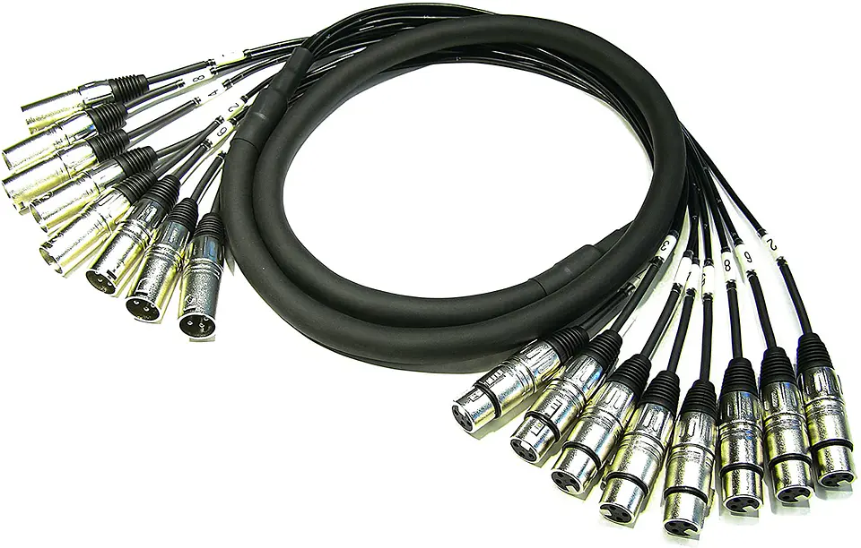 Cable Multitrack 5 Mt- 8 Canales Mt-815-5 1