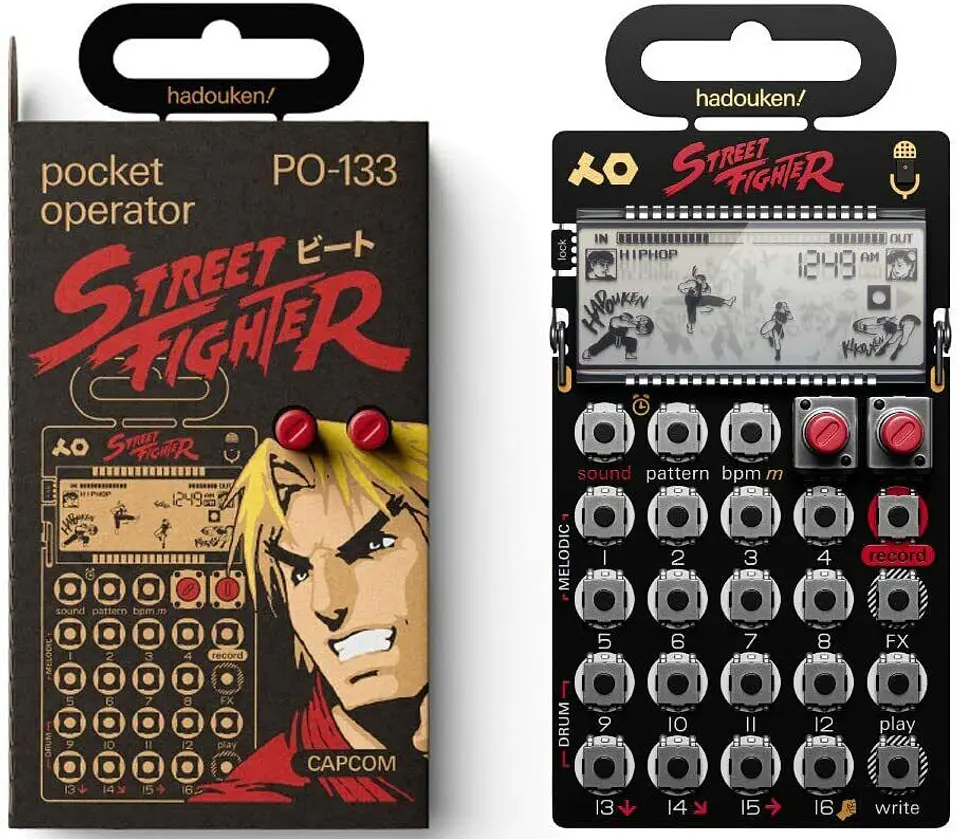 TE Pocket Operator PO-133 Street Fighter 1