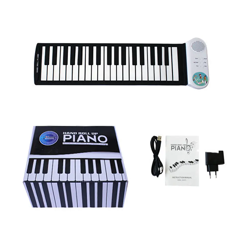 Piano Eléctrico Portátil Flexible 37 Teclas Allegro All-K37 1
