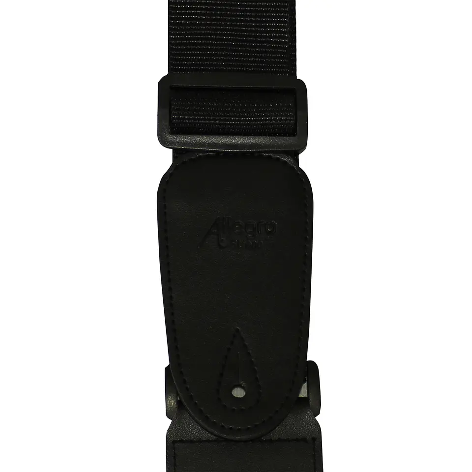 Correa Para Guitarra O Bajo Allegro Nylon BK ALL-PP-BK 1