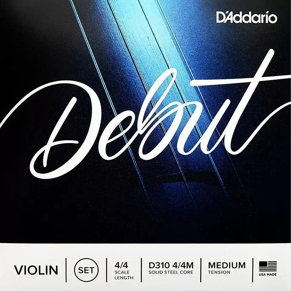 Set De Cuerdas Violín 4/4 Debut D310 4/4M Daddario 1