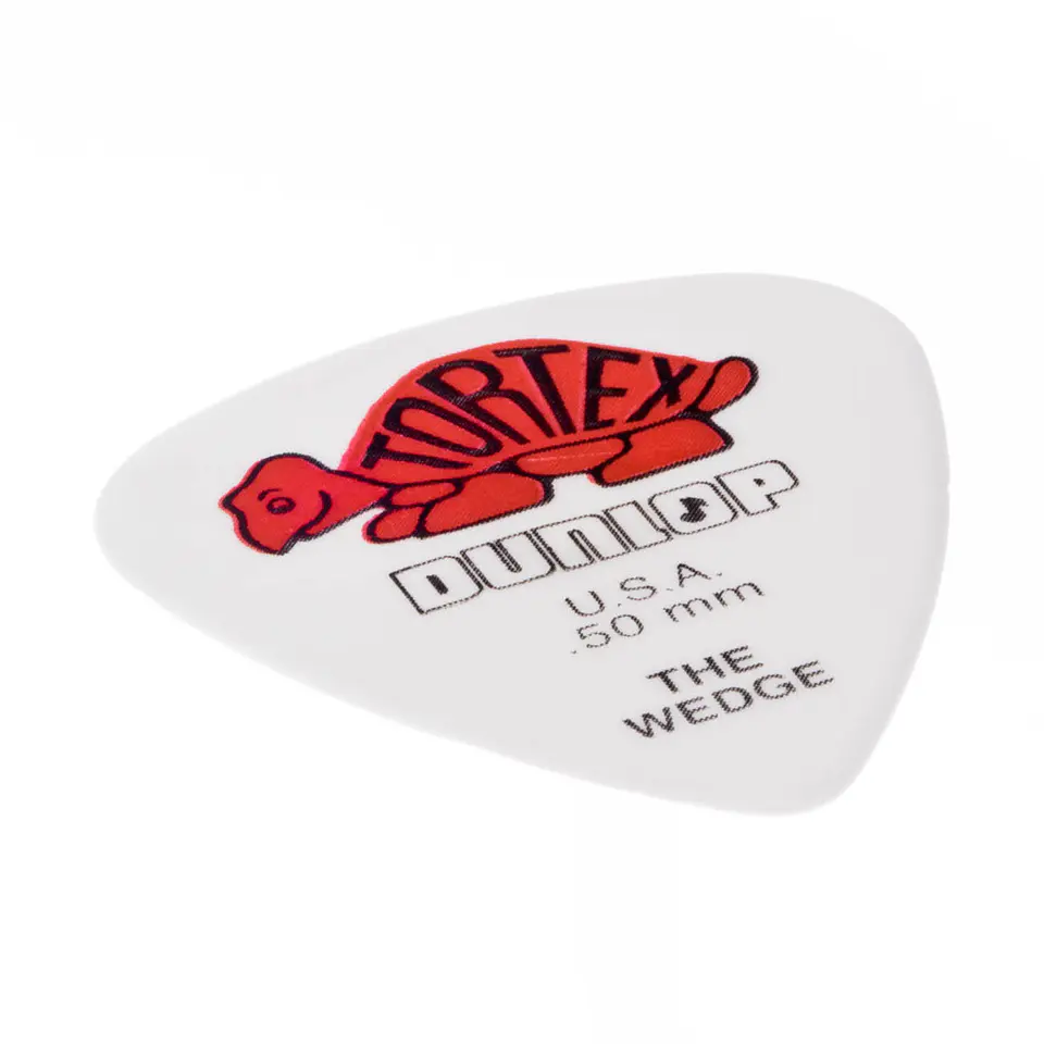 Uñetas Dunlop Tortex Wedge 424R 0.50 Bolsa 72Un 2