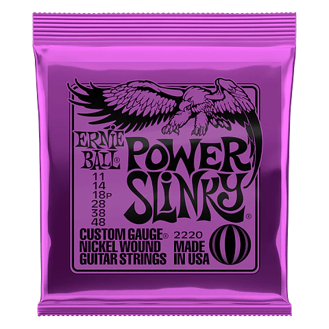 Set de cuerdas Ernie Ball Power Slinky 11 – 48