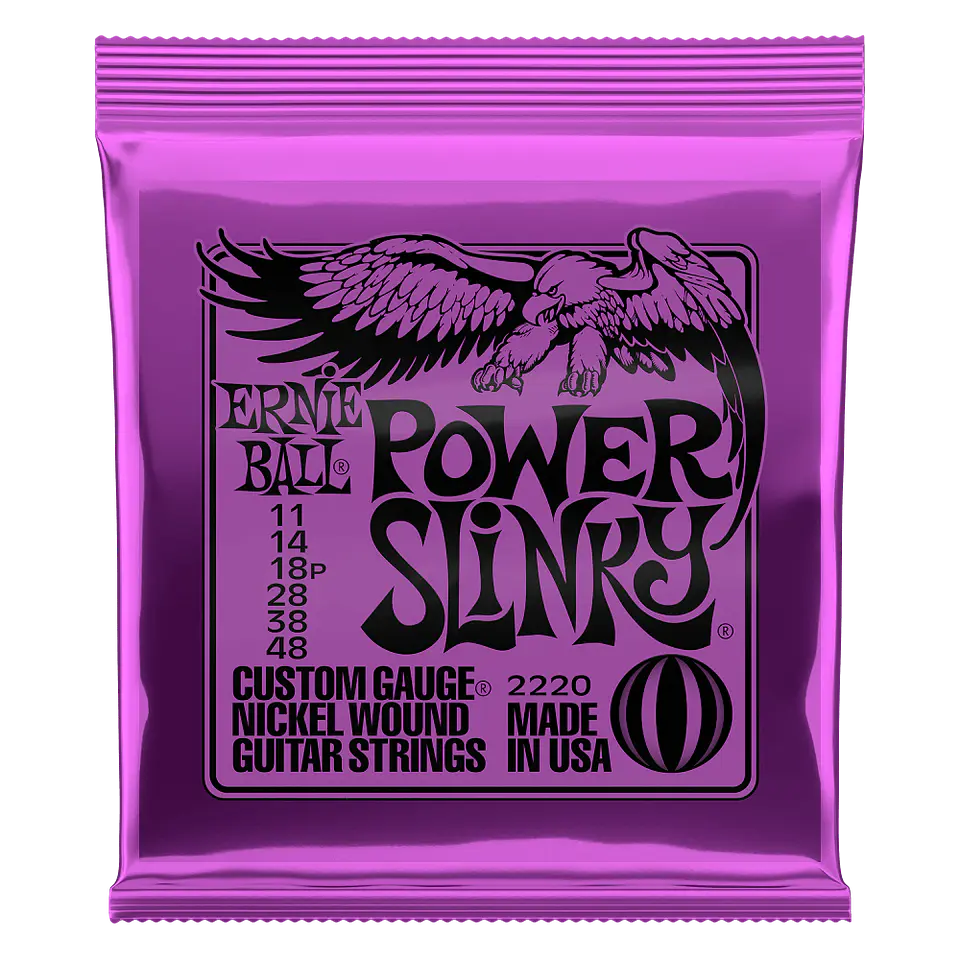 Set de cuerdas Ernie Ball Power Slinky 11 – 48 1