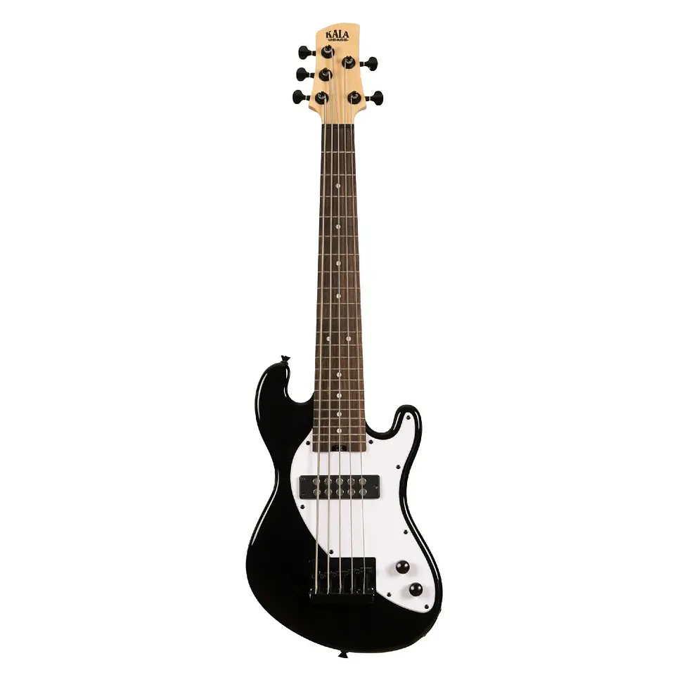 U-Bass Cuerpo Sólido 5 Cuerdas Fretted Ubass-SB5-BK-FS Kala 1