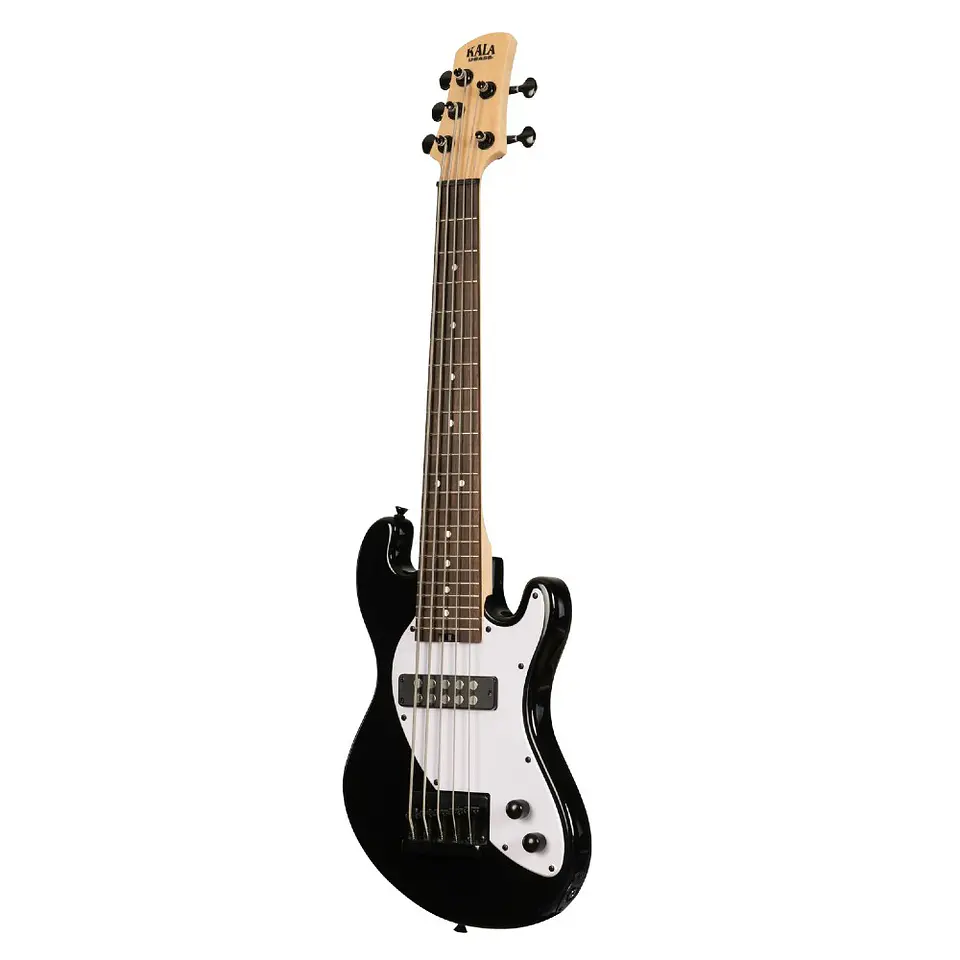 U-Bass Cuerpo Sólido 5 Cuerdas Fretted Ubass-SB5-BK-FS Kala 3