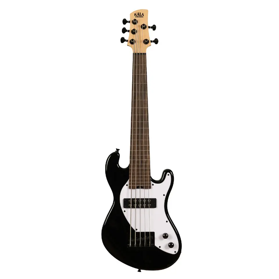U-Bass Cuerpo Sólido 5 Cuerdas Fretless Ubass-SB5-BK-FL Kala 1
