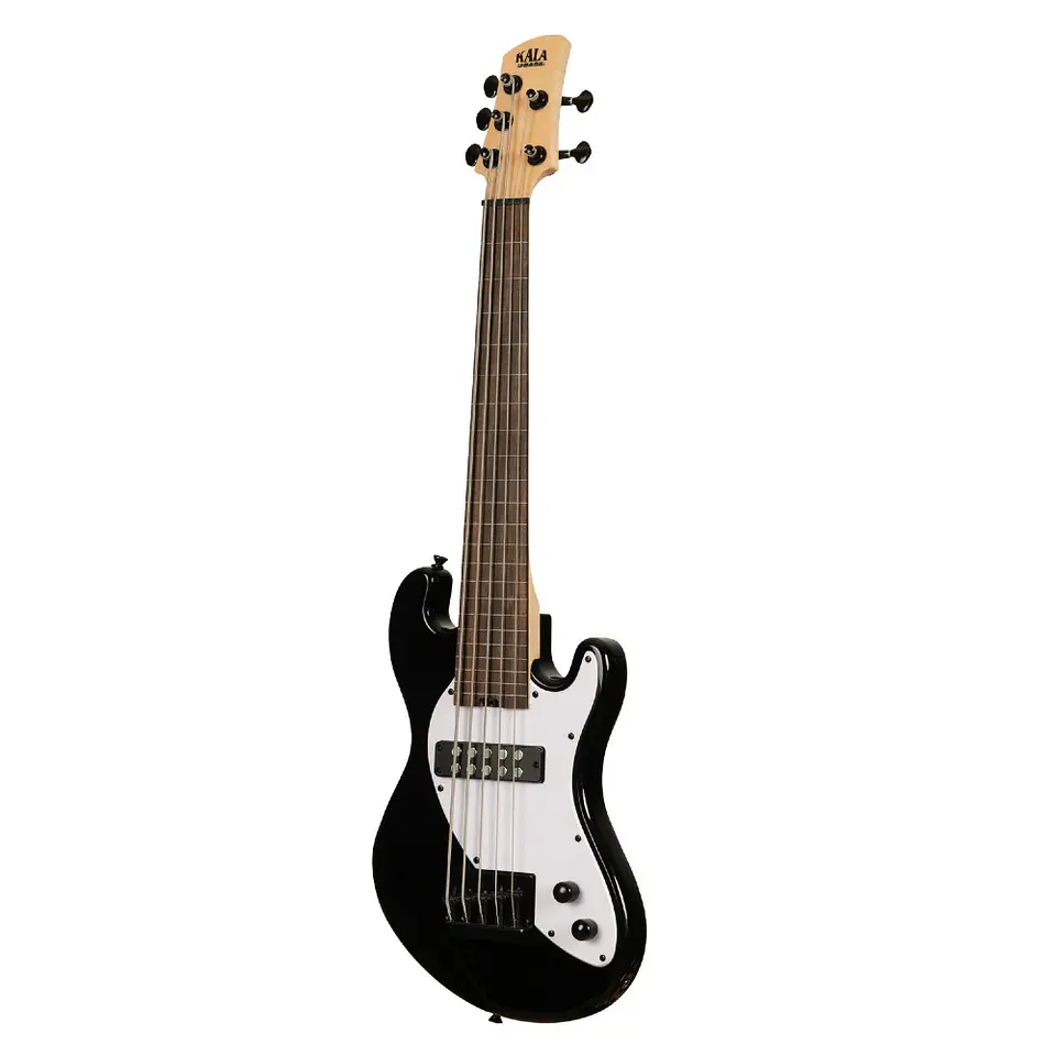 U-Bass Cuerpo Sólido 5 Cuerdas Fretless Ubass-SB5-BK-FL Kala 3