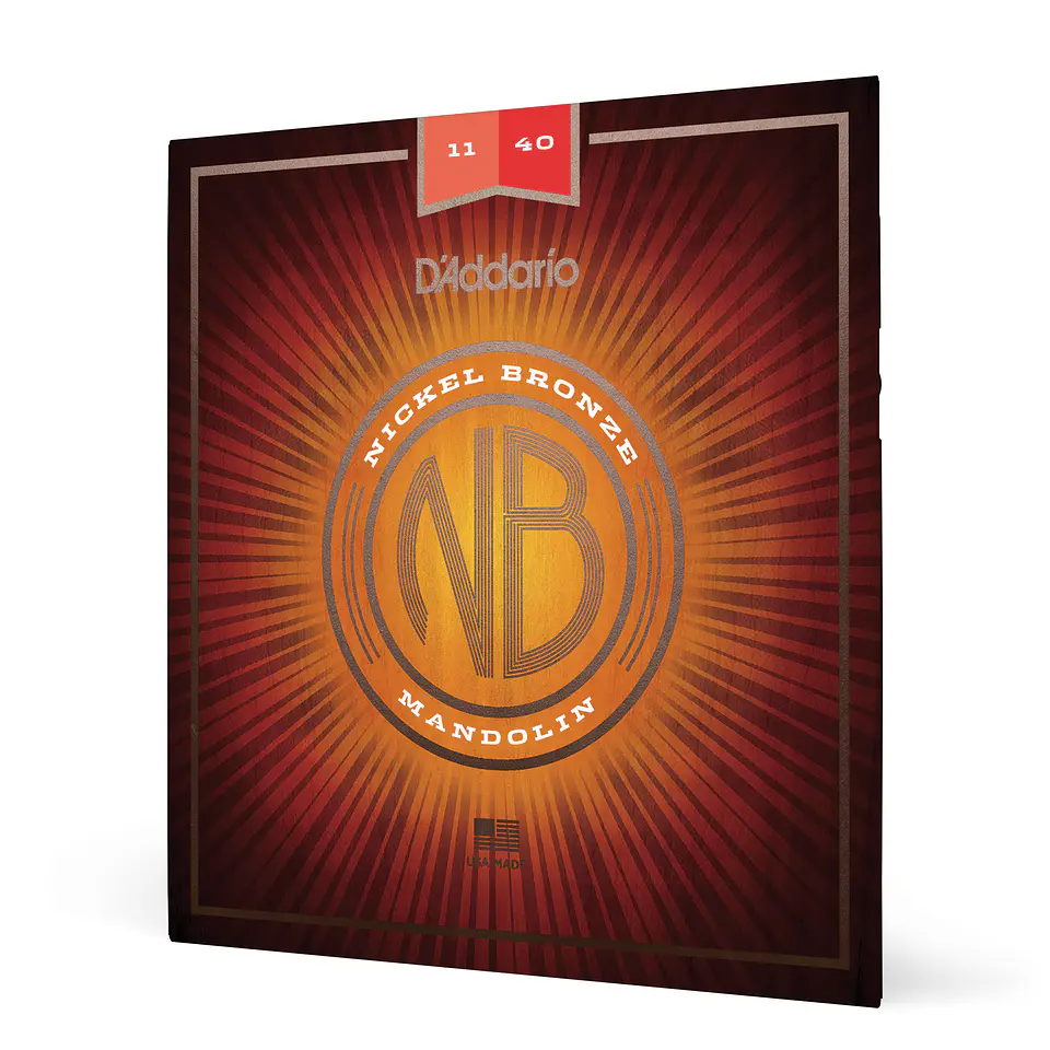 Set de cuerdas Mandolína Bronze 11-40 NBM1140 Daddario 1