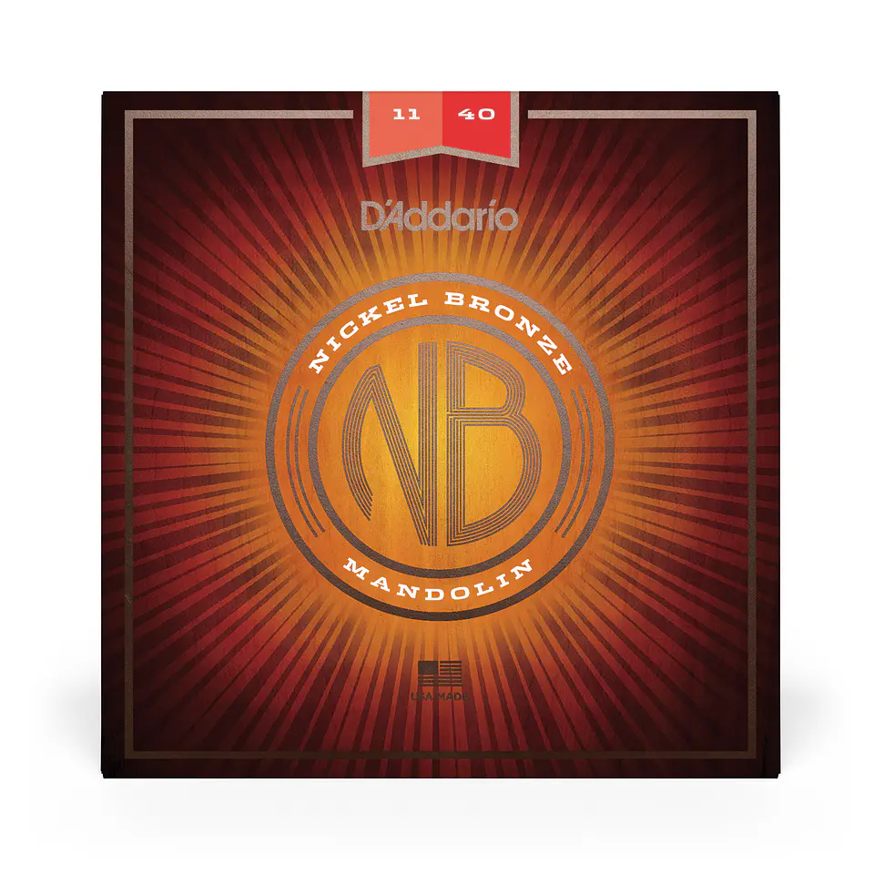 Set de cuerdas Mandolína Bronze 11-40 NBM1140 Daddario 2