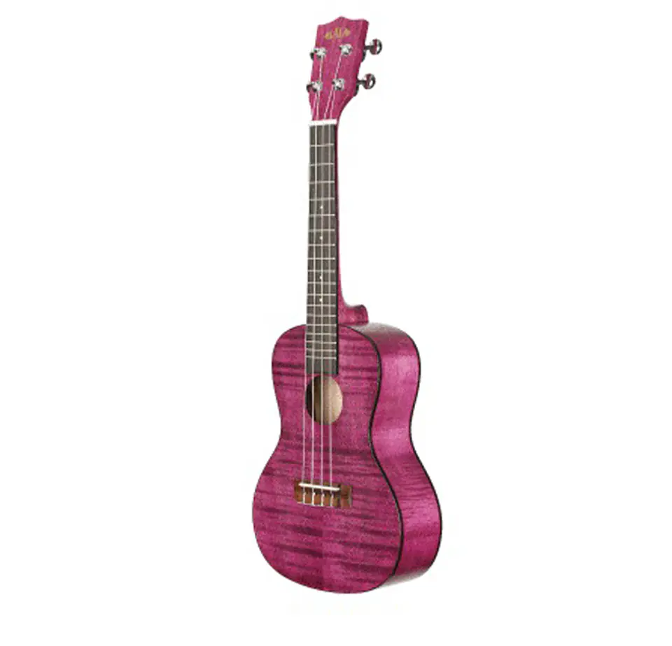 Ukelele Kala Concierto Exotic Mahogany Ka-Cemm 1