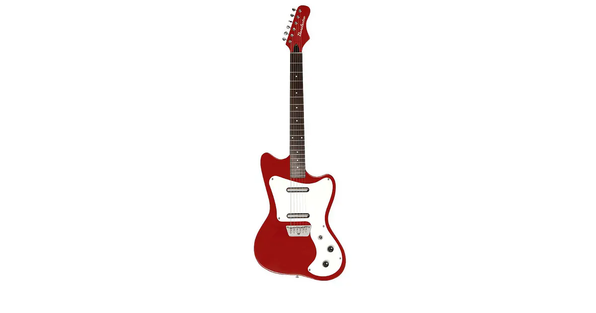 Danelectro 67 RED: Tonos Cálidos y Sensación Futurista
