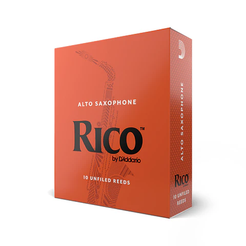 Cañas Saxo Alto 2.5 pack 10 Rico RJA1025 Daddario