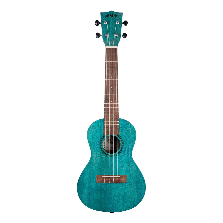 Ukelele Kala Meranti Blue Stained Concierto Ka-Mrt-Blu-C