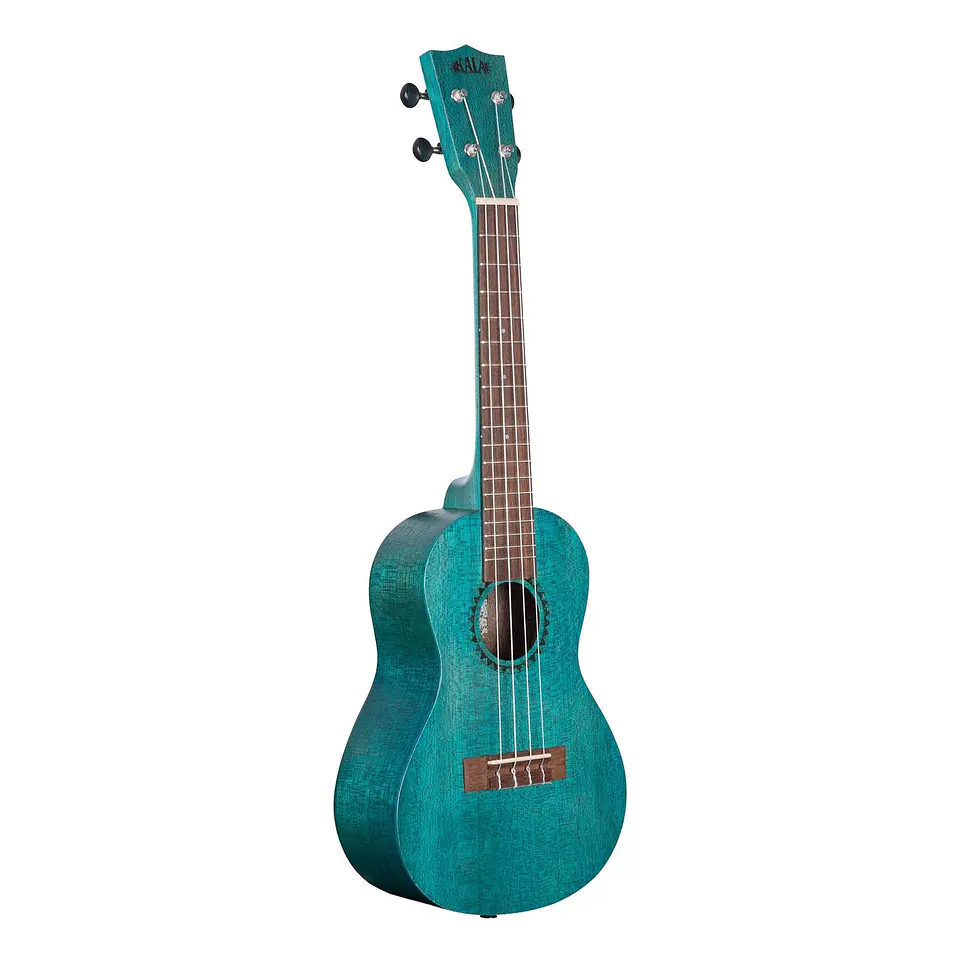 Ukelele Kala Meranti Blue Stained Concierto Ka-Mrt-Blu-C 2