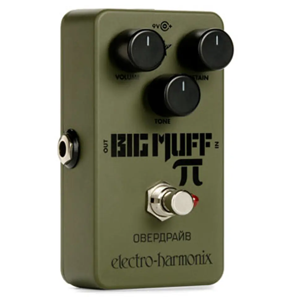 Pedal Dist & Fuzz Green Russian Big Muff PI Electro Harmonix 3
