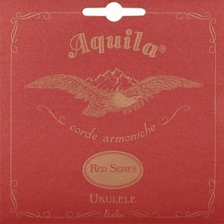 Set  Para Ukelele Soprano Low G Aquila Red 70U