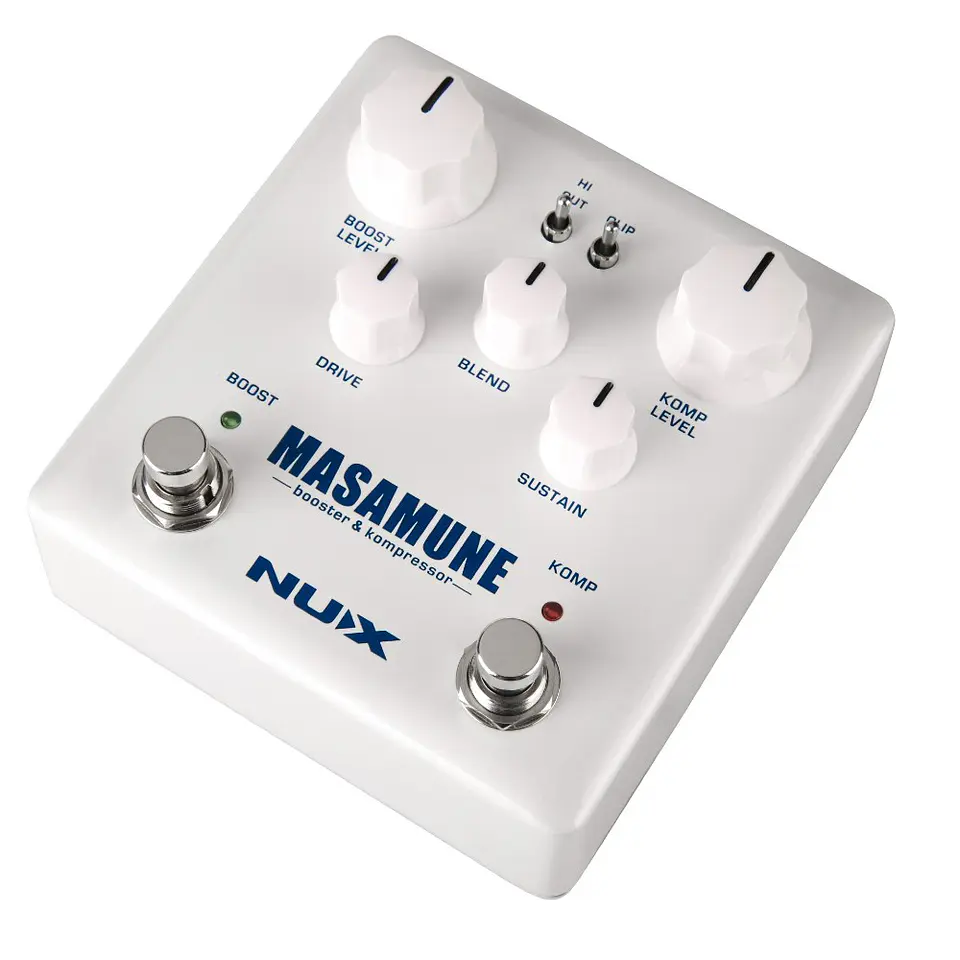 Pedal de Efectos Nux Booster y Compresor Masamune NBK-5 2