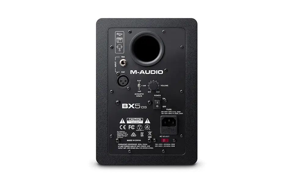 Monitor De Estudio 5'' Unidad BX5D3 M-Audio 3