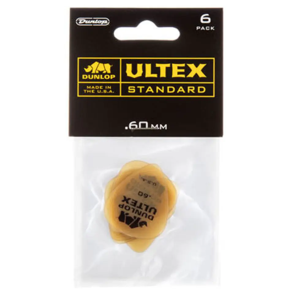 Uñeta Dunlop 421 Ultex Standard 0.60 6 Pack 2