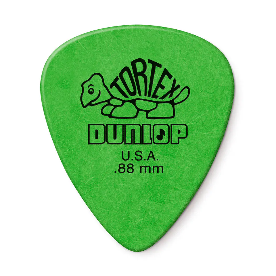 Uñetas Dunlop Tortex Estandar 418R 0.88 Bolsa 72Un 1