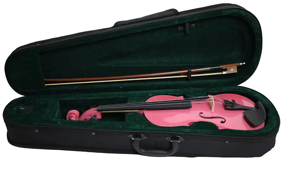 Violín Livorno Color Rosado 1/2 LIV-27PK 4