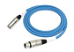 Cable Para Micrófono Kirlin Blueline Xlr 6M Blm-280 - Miniatura 2