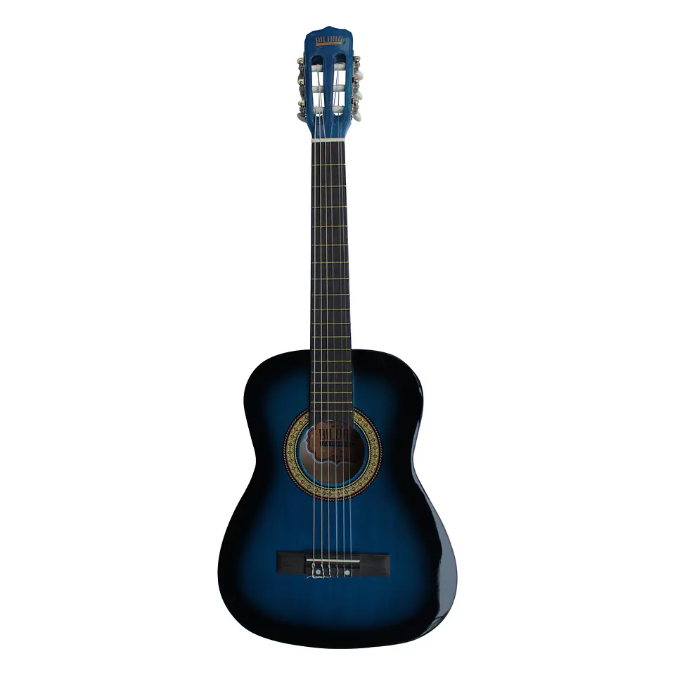 Full Pack Guitarra Acústica Bilbao para Niño Bil-12-BB + Cuerdas Olympia + Afinador Cromático Clip 2