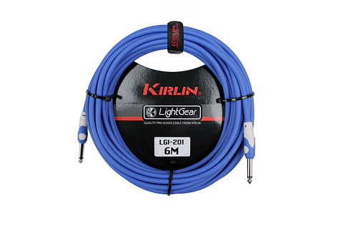 Cable Instrumento Estandar 6M Lgi-201-6A Azul