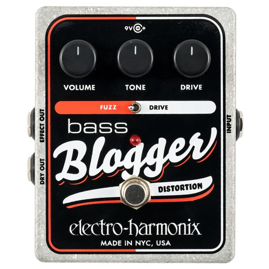 Pedal de Bajo Distorsión/Overdrive Blogger Electro Harmonix