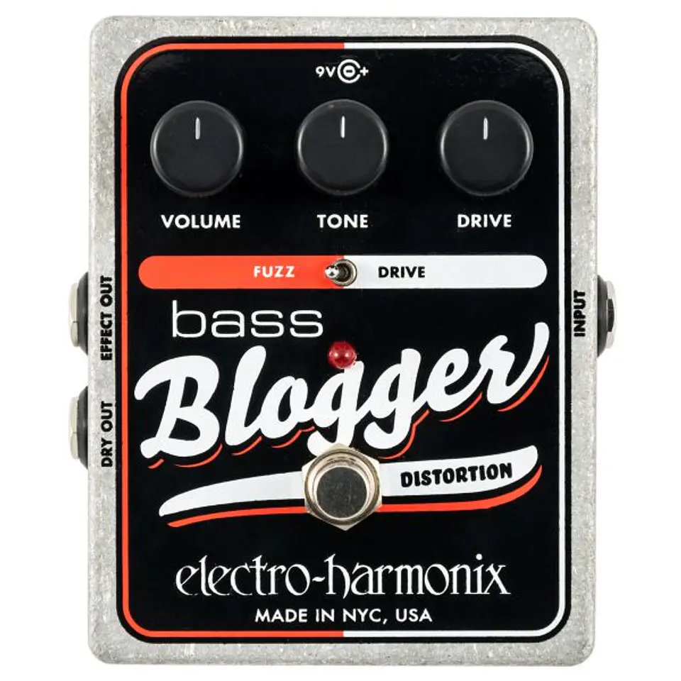Pedal de Bajo Distorsión/Overdrive Blogger Electro Harmonix 1