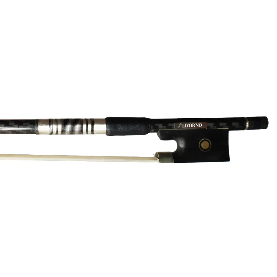 Arco para Violín 4/4 Fibra de Carbono Deluxe Livorno LIAV-20 2