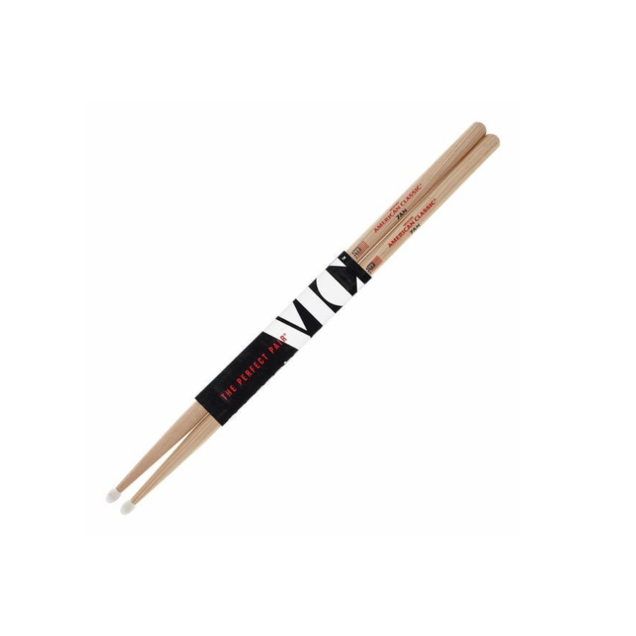 Baquetas Vic Firth 7A American Classic Punta de Nylon
