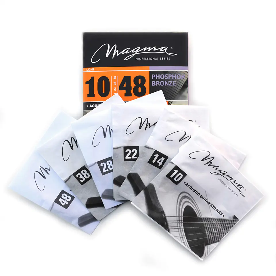 Set Cuerdas Guitarra Acustica GA120PB Magma 3