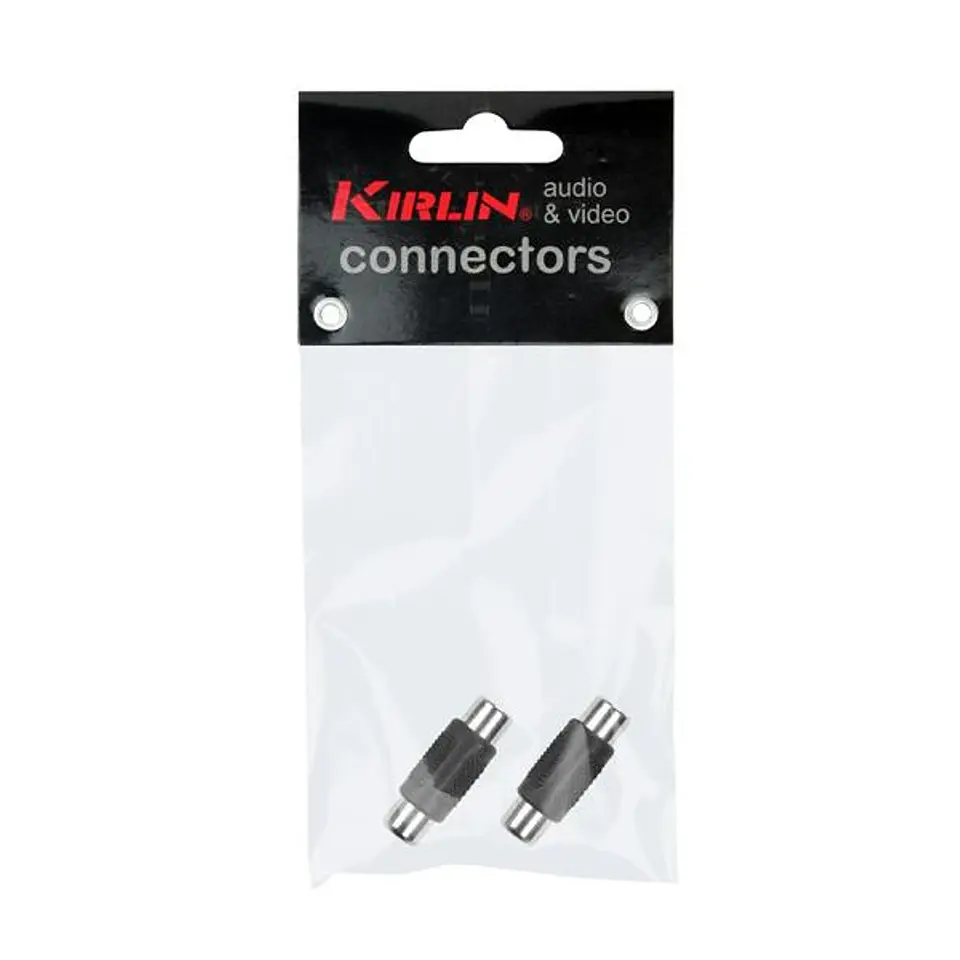 Adaptador RCA Kirlin Acero Niquelado B 2704 2